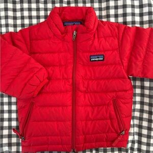 Patagonia Vibrant Red Quilted Jacket